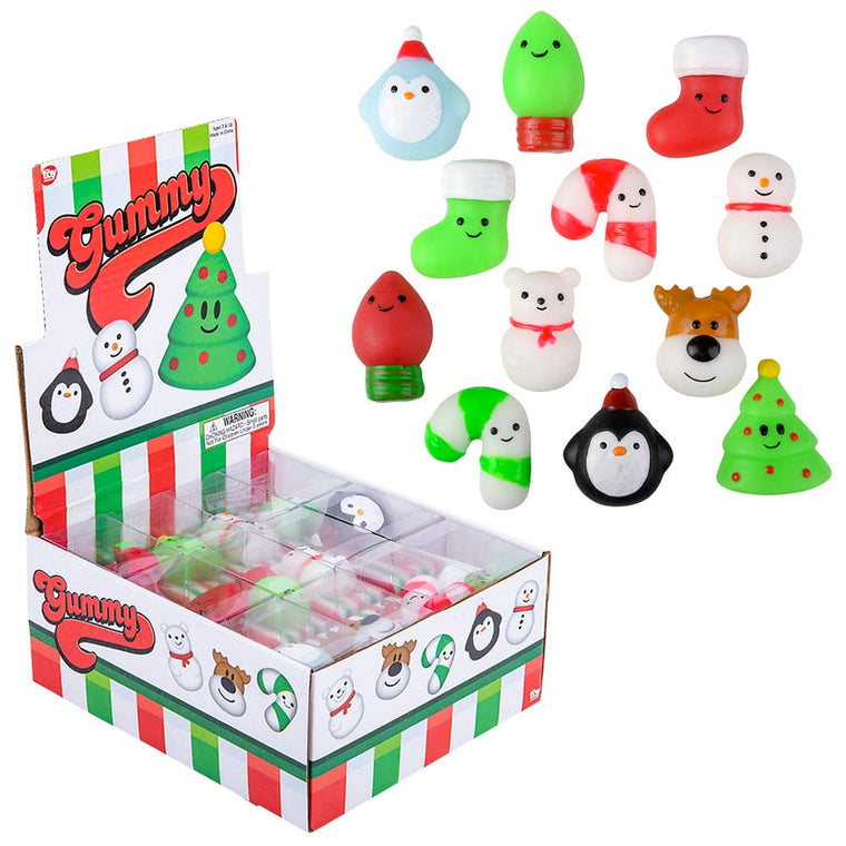 Festive Christmas Gummy Characters