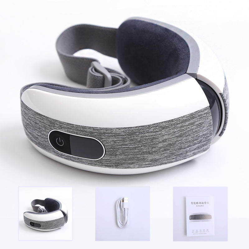 Bluetooth Music Eye Massager with Hot Pack - Charging